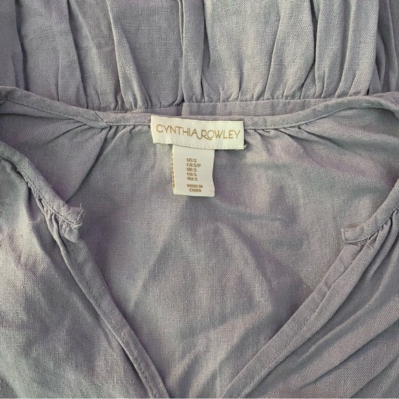 Cynthia Rowley Light Purple Long Sleeve Dress - Picture 4 of 4